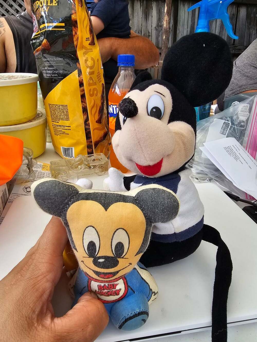 Vintage Mickey Mouse Minnesota Twins Plush Toy 1984